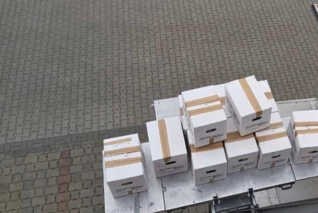 Behördenumzug in Wermsdorf mit einem Möbellift